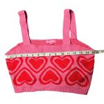 Sugar Thrillz Knit Heart Pink Skirt Set Size: M/L Size L Photo 6