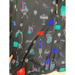 Koret Sport Black Jacket w Fashion Motif Shoes Mannequin Purse Mirror Sz Medium Photo 8