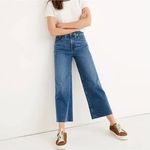 New! Madewelll the Tall Slim Wide-Leg Jeans in‎ Crownridge Wash, size 31T Photo 2