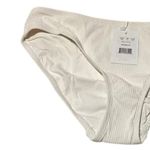 ANDIE NWT  Swim The Bikini Rib Bottom Medium Coverage Low Rise XL Coco White Photo 4