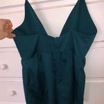 Tobi Emerald Green Plunging Romper Photo 1