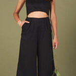 Whimsy + Row  Augustine Jumpsuit in Black Twill Photo 0