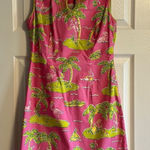 Lilly Pulitzer Lily Pulitzer Women’s Pink Flamingo Palm Tree & Golf Dress Photo 0