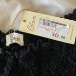 Crochet Off The Shoulder Top Black Photo 2