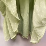 Patrons of Peace Tiered Smocked Babydoll Mini Dress Sz M Boho Coastal Cottage Photo 5