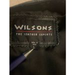 Wilsons The Leather Experts Sleeveless Vest Full Zip L Black Moto Size L Photo 7