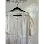 Knox Rose  White Blouse Woman’s Size Large NEW Photo 2