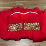 Blush Prom Juniors Red Formal Dress Size 2 Photo 3