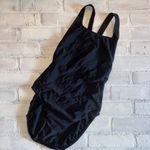 Sporti black wide strap one piece swimsuit Size L Photo 2