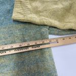Cupcakes and Cashmere Sweater Womens X Large Blue Green Yellow Colorblock Knit Size XL Photo 6