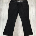 Woman Within  Elastic Waistband Boot Cut Black Jeans - size 28 Photo 0
