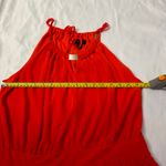 Worthington Women’s Orange Dressy Tank with Necklace Collar Size L Photo 5