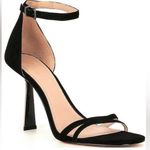 AD & Daughters NWOB Celina Black Suede Ankle Strap Heel Sandals SIZE 9.5 Photo 0