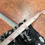 Madewell  Black + White Elastic Tiered Floral Skirt Size Medium Photo 3