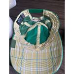 2006 Corona Mas Fina mesh Green pink plaid Adjustable Trucker Hat Yellow Photo 2
