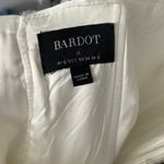 Bardot Sparkly White Mini Dress Photo 3