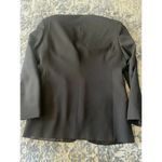 Jos. A. Bank Women's  Size 10 Vintage Wool Black Shoulder Pad Blazer Trend Jacket Photo 5
