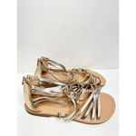 Harper Canyon Shoes Womens Size 5 Strappy Gladiator Sandals Silver Photo 1