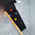 THML  heart knit Pattern Black Sweater small NWT Photo 12