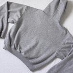 SKIMS grey cotton fleece hoodie Photo 1