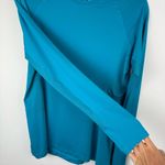 Mountain Hardwear Womens Long Sleeve Crewneck Top Sz Large Teal Blue Photo 8