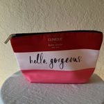 Clinique x Kate Spade: NWOT Red & Pink Cosmetic Bag Photo 0