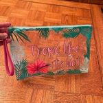 Clear fun tropical travel bag Green Photo 0