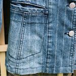 Rock & Republic VINTAGE DENIM Pin Striped Blazer JACKET S Photo 2