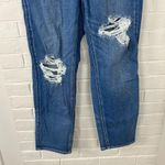 American Eagle High Rise Mom Straight Distressed Jeans Size 6 Photo 5