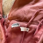 House Of CB  Reine Long Sleeve Silk Blend Cutout Midi Dress Photo 5