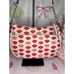Juicy Couture Sealed with a Kiss Lip Print Shoulder Bag Photo 4