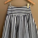 J.O.A. Panel Striped Skirt in Navy Stripe Size XS Photo 7