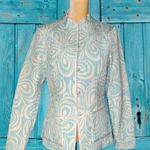 Reversible adorable jacket! From peach/white to aqua/white in one flip motion! Orange Size undefined Photo 0