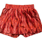 a.n.a  A New Approach Size XS Orange Striped 100% Polyester Shorts Photo 0