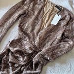 Lavish Lice Lavish Alice sequin embellished midi dress in gold Photo 5