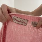 Vintage Pink Mohair Cardigan Size L Photo 5