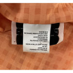 Plaza South Shirt Womens 14 Orange Button Up Checkered‎ Peplum Embroidered Boho Photo 8