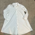 Tuckernuck  Pomander Place Oxford Shirt Dress Mini White XS EUC Photo 1