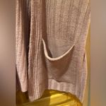 Topshop Oversized Ribbed Knit Open Front Cardigan Sweater in Rose Pink Size 4-6 Photo 7