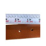 American Heritage Amsterdam Heritage Cognac Brown Leather Belt Women’s Size M (95 CM) Studded Photo 7