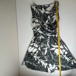 Lands' End  Floral Sleeveless Ruched Dress‎ Small Tropical Stretch Resort Casual Photo 7