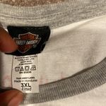 Harley Davidson Gray/White Quarter Sleeve Smoky Mountain Fitted Top SIZE 3XL Gray Photo 2