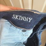 American Eagle  | Dark Wash “Skinny” Cuffed Jeans Size 12 Regular Photo 4