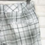 Nike Golf Dri-Fit Plaid Shorts White/Grey Women’s Size 4 EUC Photo 6