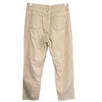 A3 L.L. Bean Womens 12 Reg Relaxed Fit Beige Cotton Jeans Everyday Casual Tan Photo 3