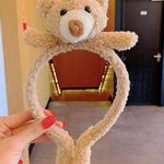 Boutique Korean Cute Plushy Bear Headband Photo 0