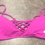 l*space L* Fuchsia Lattice Bikini top Photo 0