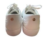 Michael Kors Keaton White Leather Lace Up MK Logo Sneakers Size 7M NWO Photo 3