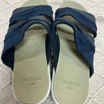 Earth Origins  Giana Slip On Comfort Walking Sandals in Navy Blue, Women’s Sz 7.5 Photo 3