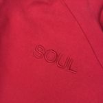SoulCycle  red Embroidered crewneck Photo 7